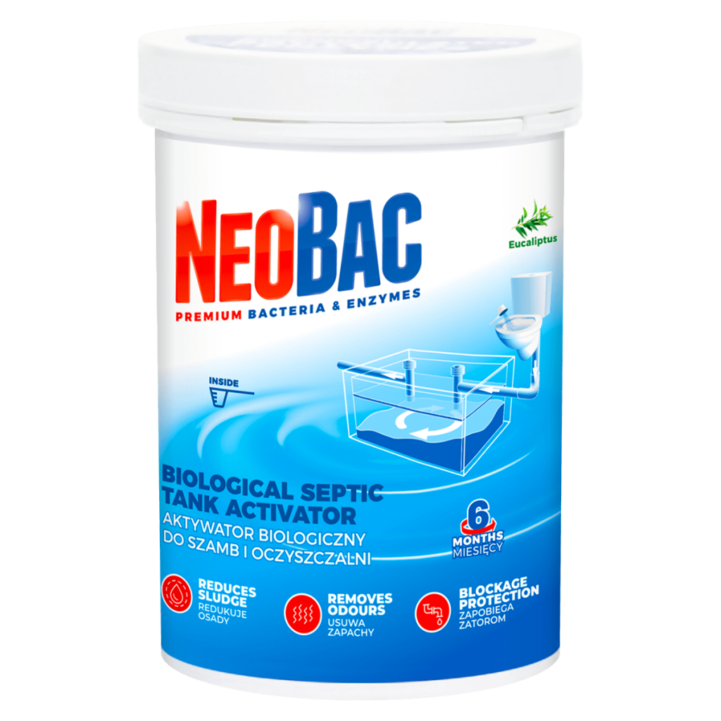 NeoBac Aktywator 600g Bakterie do szamb i oczyszczalni